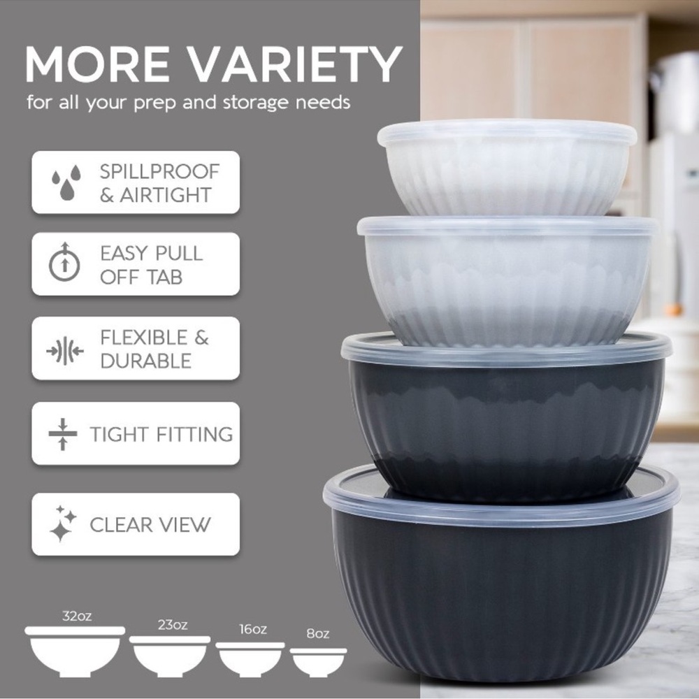 Elle Decor 4 PC Storage Container Set - Picture 3 of 7